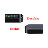 Suport auto de bord pentru afisaj numar de telefon parcare temporara