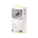 Suport auto pentru ochelari Baseus Platinum negru cu clips parasolar