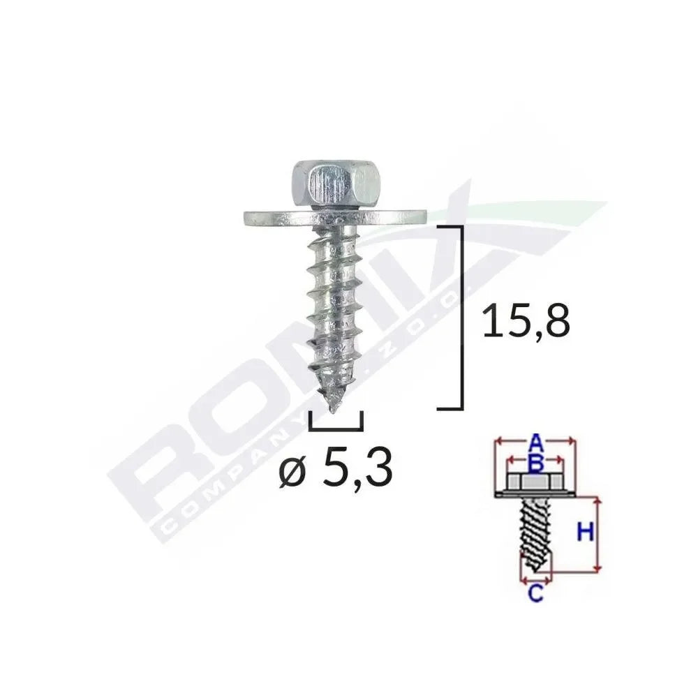 surub-cu-saiba-ford-opel-5-5x19mm-set-10-buc-2