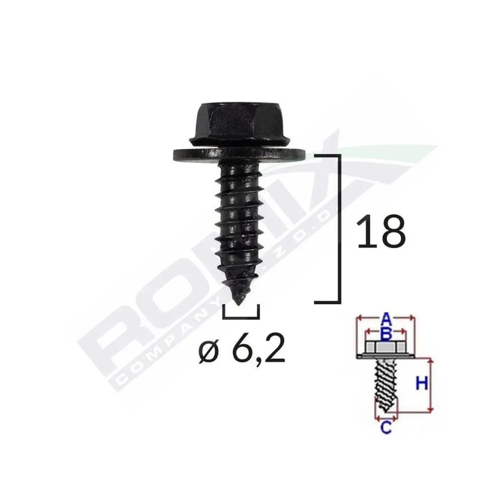 surub-fixare-elemente-exterior-pentru-toyota-6-2x18mm-set-10-buc-2