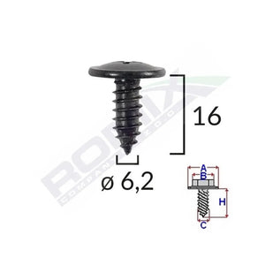 surub-fixare-elemente-exterior-pentru-toyota-kia-hyundai-6-2x16mm-set-10-buc-2