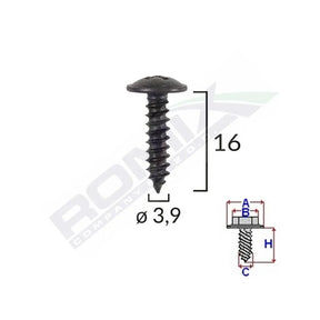 surub-universal-fixare-negru-3-9x16mm-set-25-buc-1