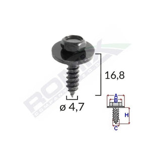 surub-universal-fixare-negru-4-7x16-8mm-set-10-buc-2