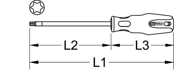 Surubelnita t8 torx