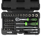 Trusa de tubulare 12 fete cu 56 piese