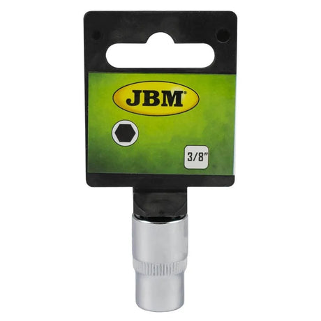 Tubulara hexagonala cromata 3/8' 17 mm jbm