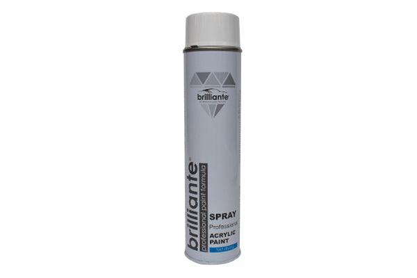 Vopsea spray acrilica alb clasic lucios (ral 9003) 600 ml brilliante