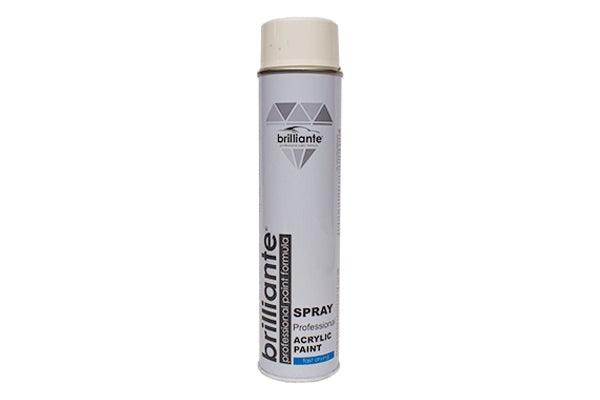 Vopsea spray acrilica alb pur lucios (ral 9010) 600 ml brilliante