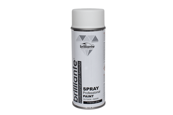 Vopsea spray alb clasic mat (ral 9003) 400ml brilliante