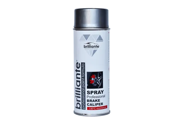 Vopsea spray argintiu pentru etriere frane (ral 9006) 400ml brilliante