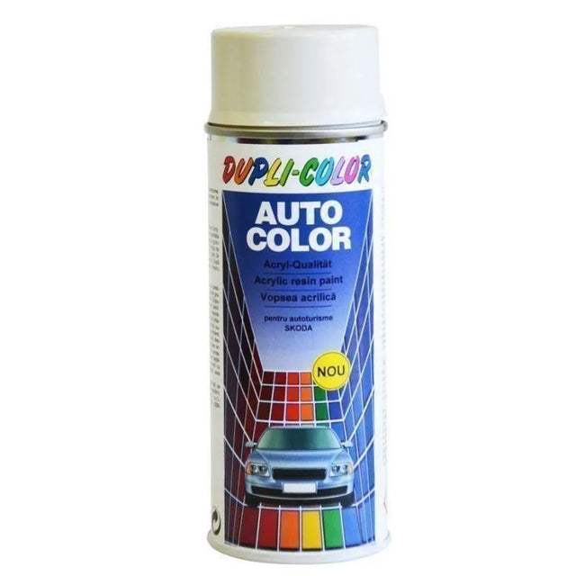 Vopsea spray auto skoda alb candy 1026 dupli-color