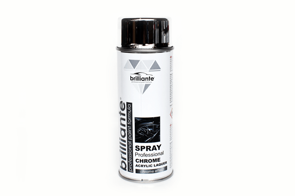 Vopsea spray crom (argintiu) 400ml brilliante