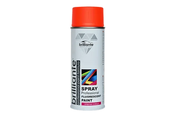 Vopsea spray fluorescenta rosu 400 ml Brilliante 10534