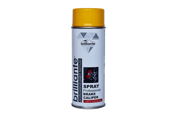 Vopsea spray galben pentru etriere frane (ral 1023) 400ml brilliante