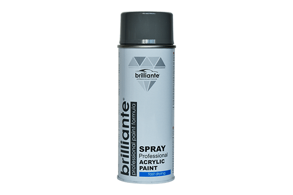 Vopsea spray gri inchis (ral 7037) 400 ml brilliante