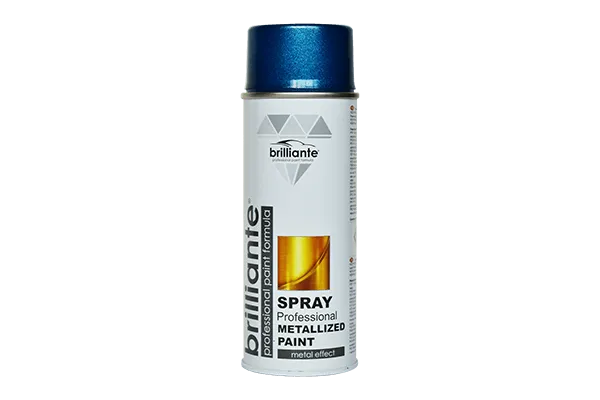 Vopsea spray metalizata albastru 400 ml brilliante