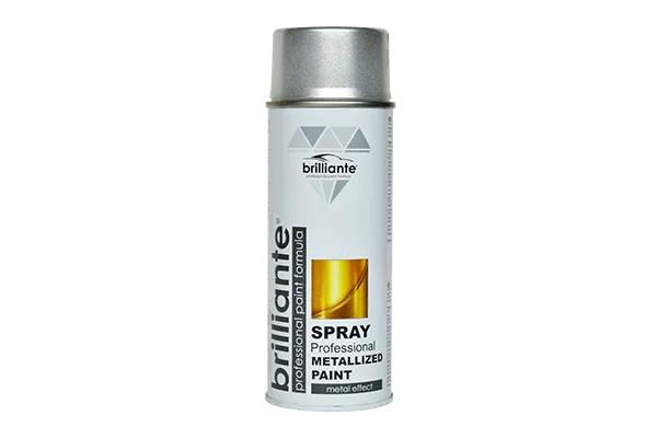 Vopsea spray metalizata gri 400 ml brilliante